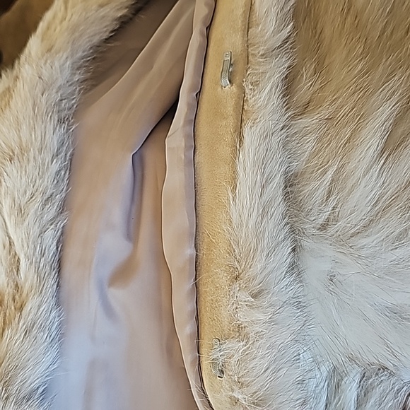 Vintage SAGA FOX genuine fur jacket excellent rarely worn soft warm elegant - Picture 12 of 14